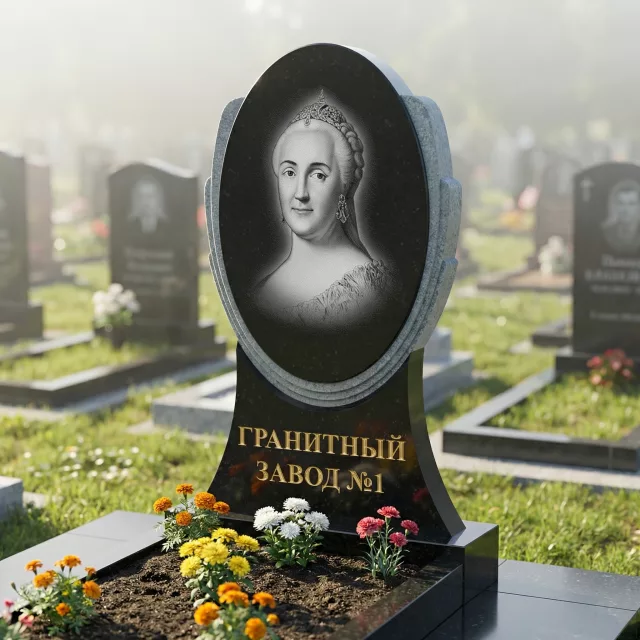 417 Надгробие фигурное зеркало