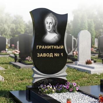 184 Памятник пламя с полированными боками