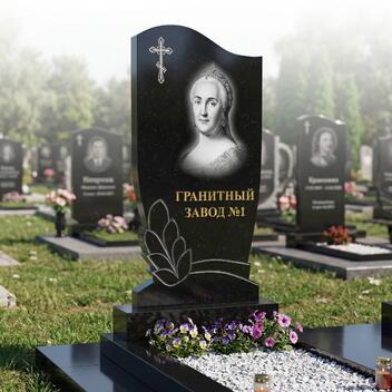 237 Памятник фигурный волна с цветком