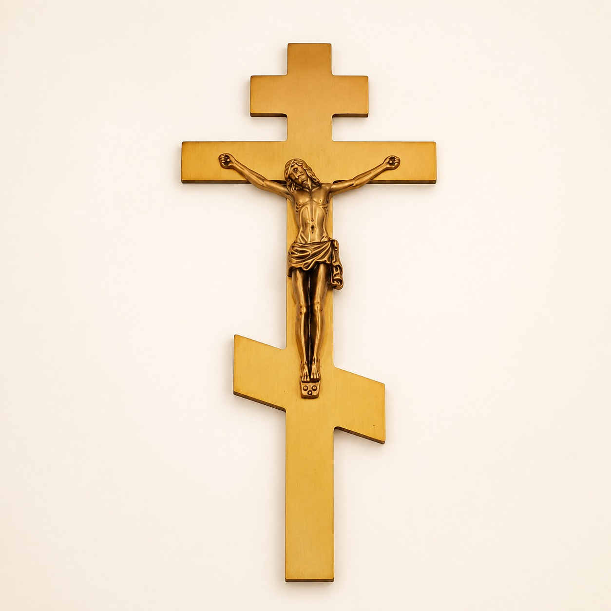 Крест V5 P1 (20*8,5, Материал - Сплав бронза, цвет - Бронза, Православный) — ГЗ-1294