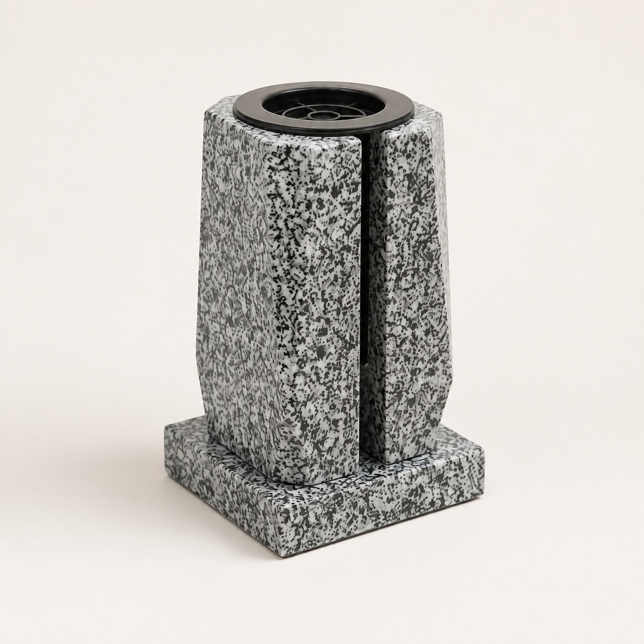 Ваза Бочка (23*15*15, гранит Покост, с вкладышем), ГЗ-770