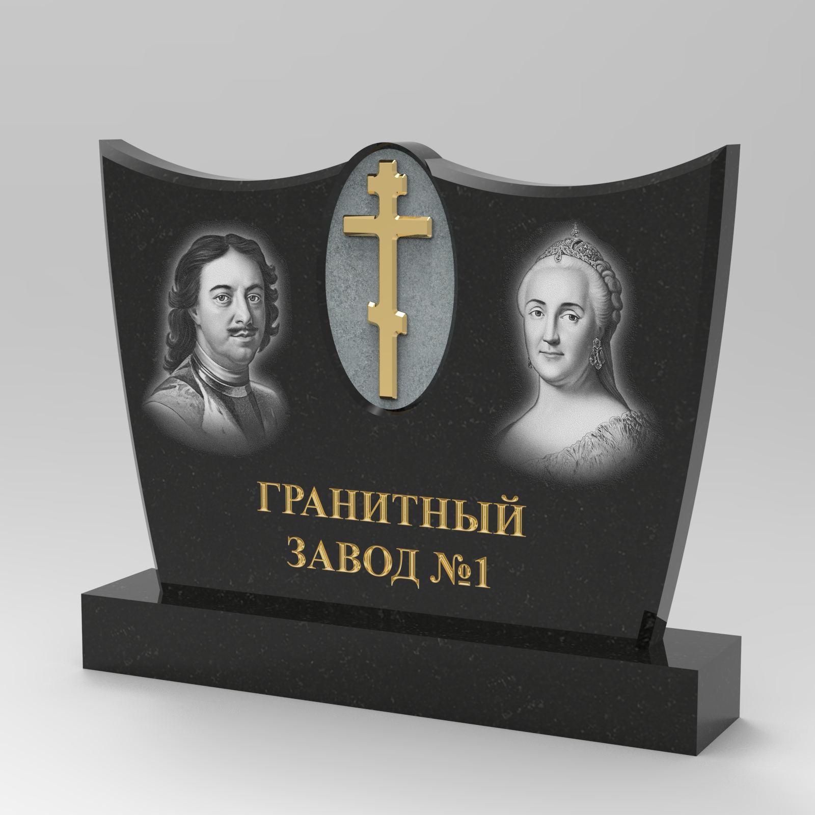 386 Памятник фигурный с крестом