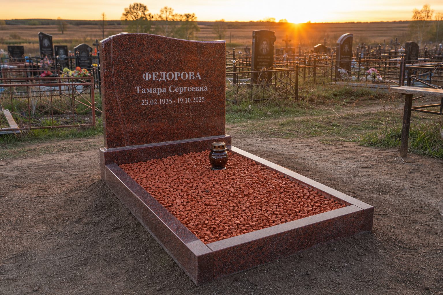 Фото памятника к отзыву Ирина Федорова о Гранитном заводе №1